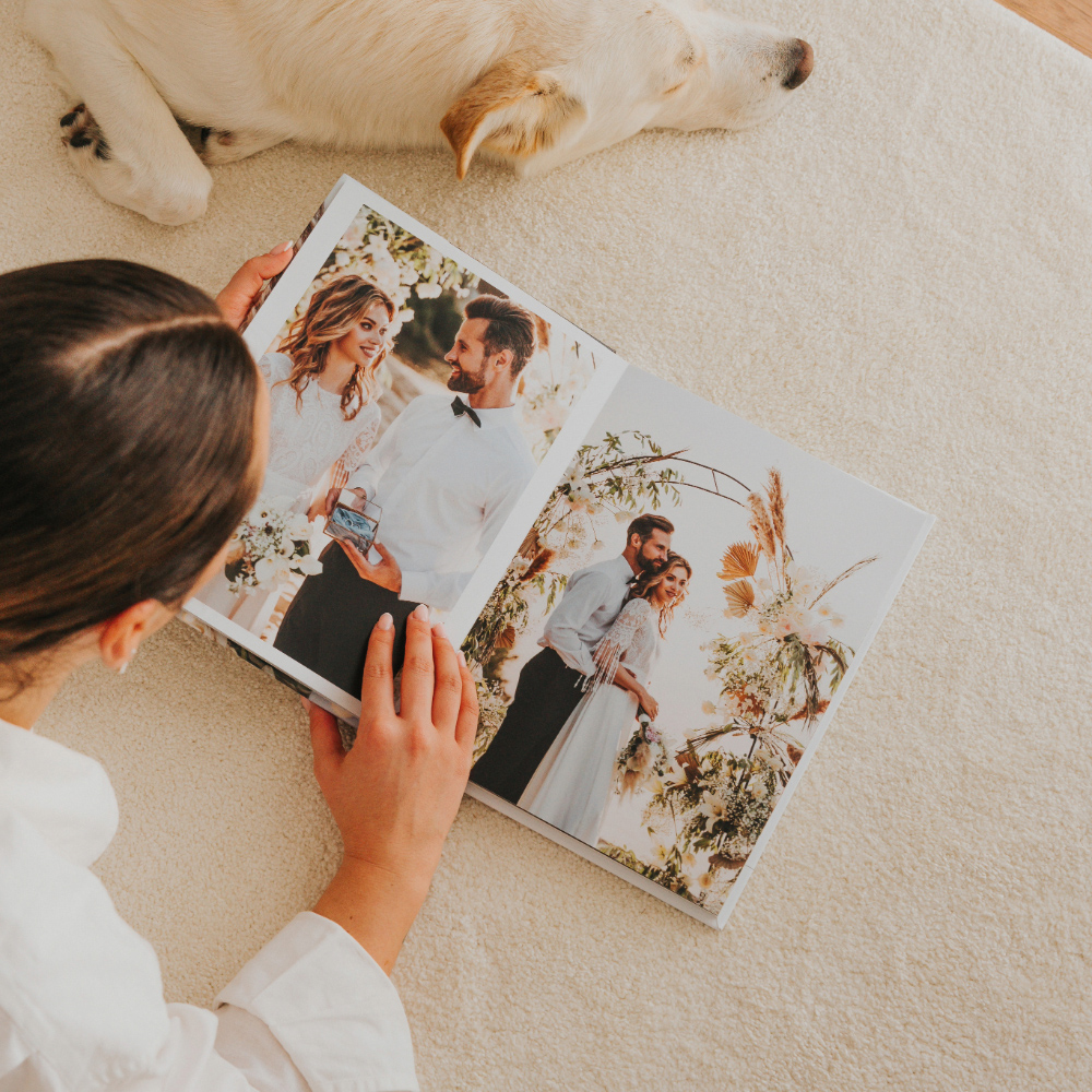 Álbum Flex Quadrado 20 x 20 cm inspiração 8